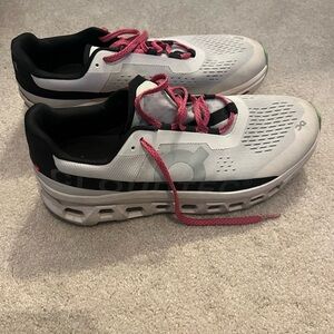 On Running Men’s size 12 Sneakers - White and Pink